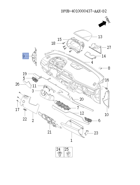 Instrument panel decoration    52