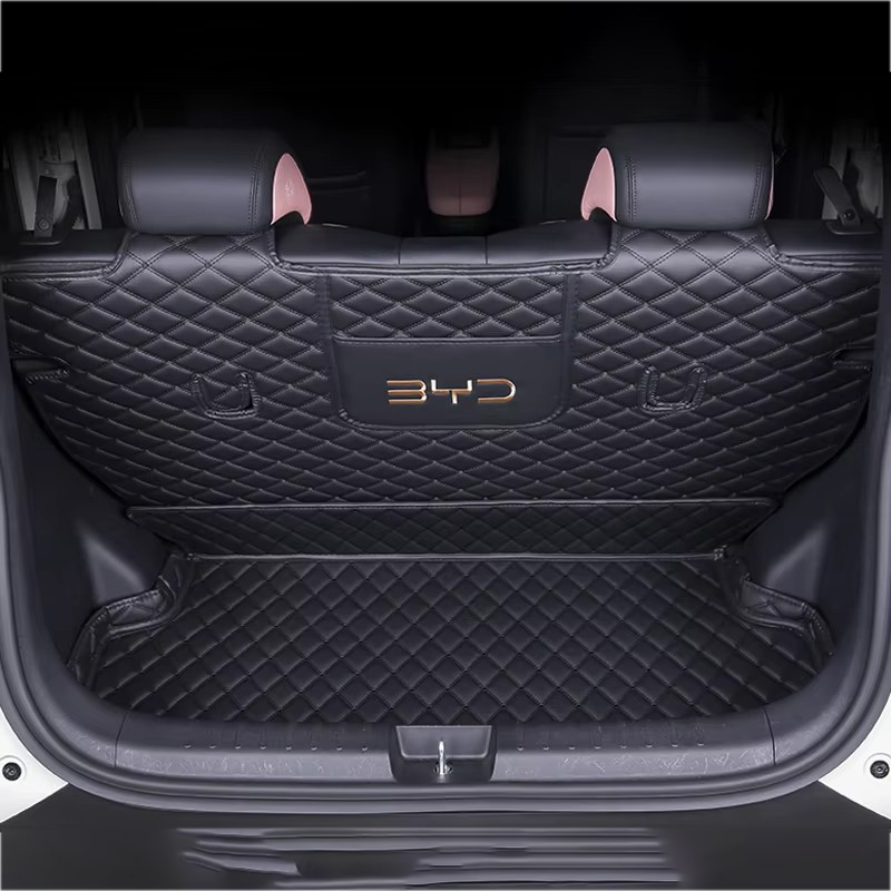 BYD Seagull 2023-2024 Car Trunk Waterproof Liner Tray Cargo Anti-Slip Boot Rear Floor Trunk Mat Storage Pad