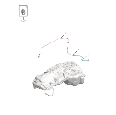 Fuel pipeline and filter2013