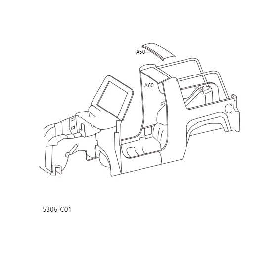 Top cover and reinforcement plate5306