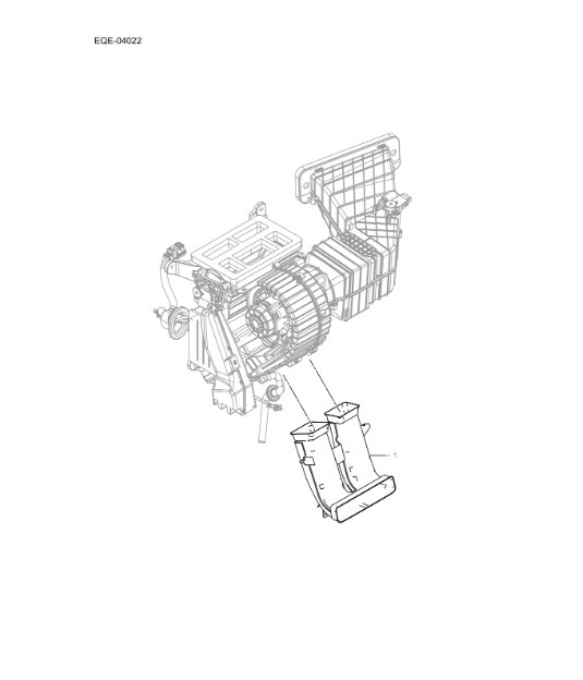 EQE-04022 air duct