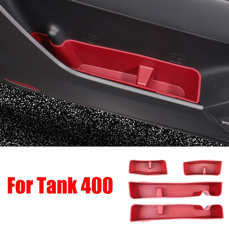 For Great Wall Tank 400 Door Slot Storage Box Inner Handle Storage Pad Anti Interior GWM TANK 400 Accessories