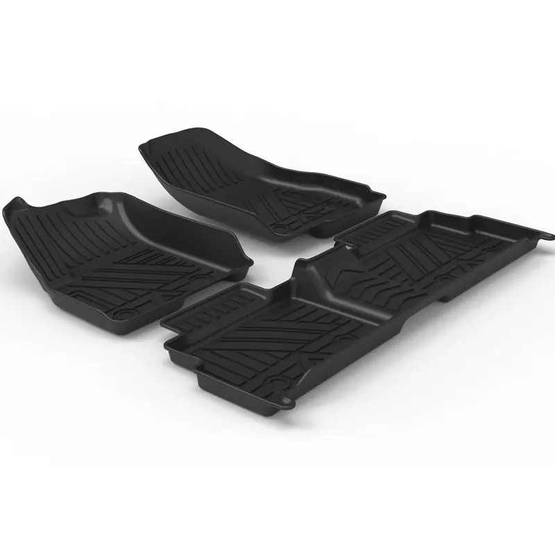 Chery Tiggo 7 pro 2020-2024 Floor Mat Waterproof Non-slip TPE Modified Car Accessories 3Pcs/Set Fully Surrounded Special Foot Pad