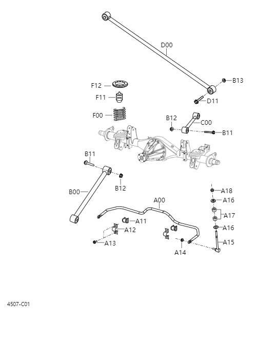 REAR SUSPENSION4507