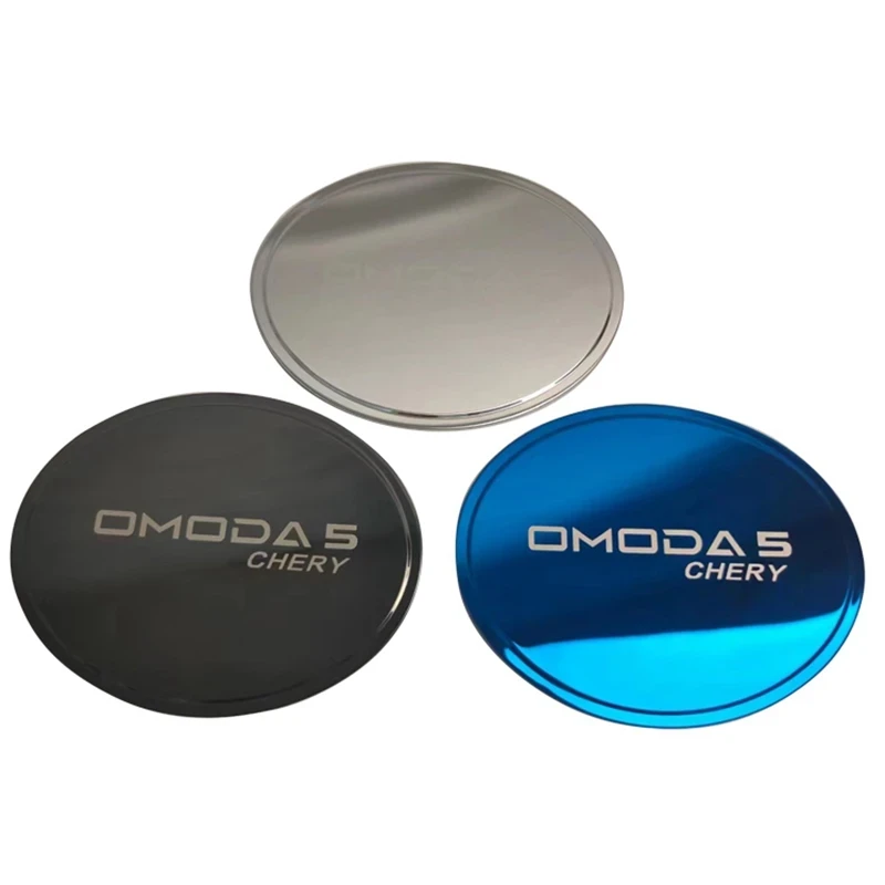 Chery OMODA 5 2021 2023 Stainless Steel Fuel Tank Cap Sticker Decorate Modified Automobiles Parts Accesorios Para Auto Tools