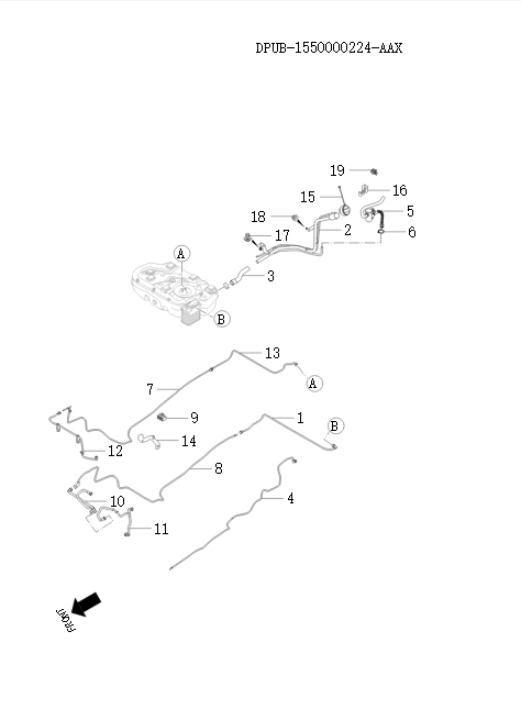 Fuel pipe and its hardware    50