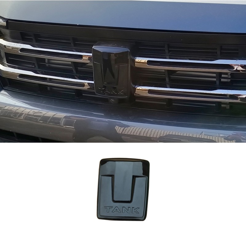 For Great Wall Tank 400 TANK 400 Logo Modification Black Samurai Spare Tire Cover Exterior Decoration Modification Accessories