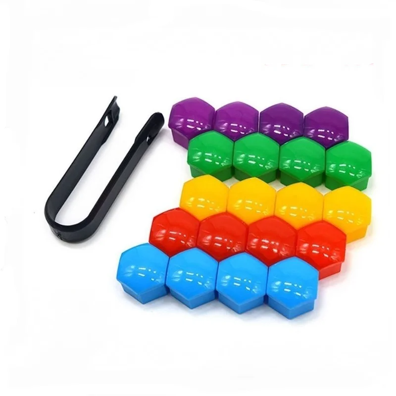 Chery Tiggo 7 2020 2023 Electroplated screw caps for automotive wheel hubs and tires Automobiles Parts accesorios para auto