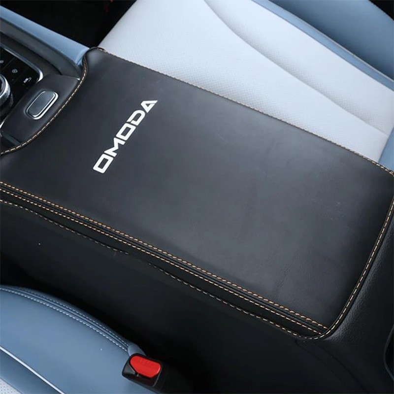 Chery Omoda 5 C5 E5 FX 2022-2025 Car Styling Interior Armrest Anti-dirty Pad Cover PU Leather Auto Modification Accessories