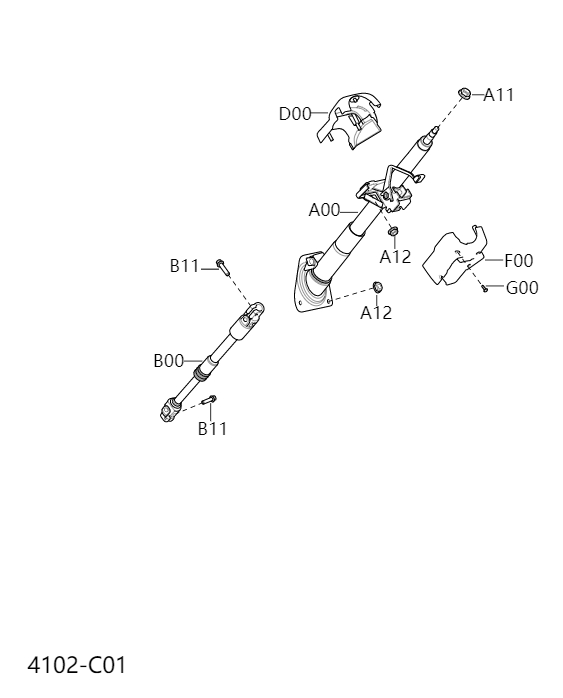 steering column4102