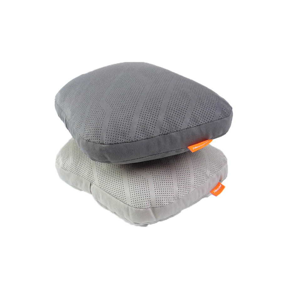 For Zeekr 001 2021 2022 2023 2024 Car Styling Suede Seat Headrest Hidden Without Tie Neck Protection Lumbar Backrest Accessories