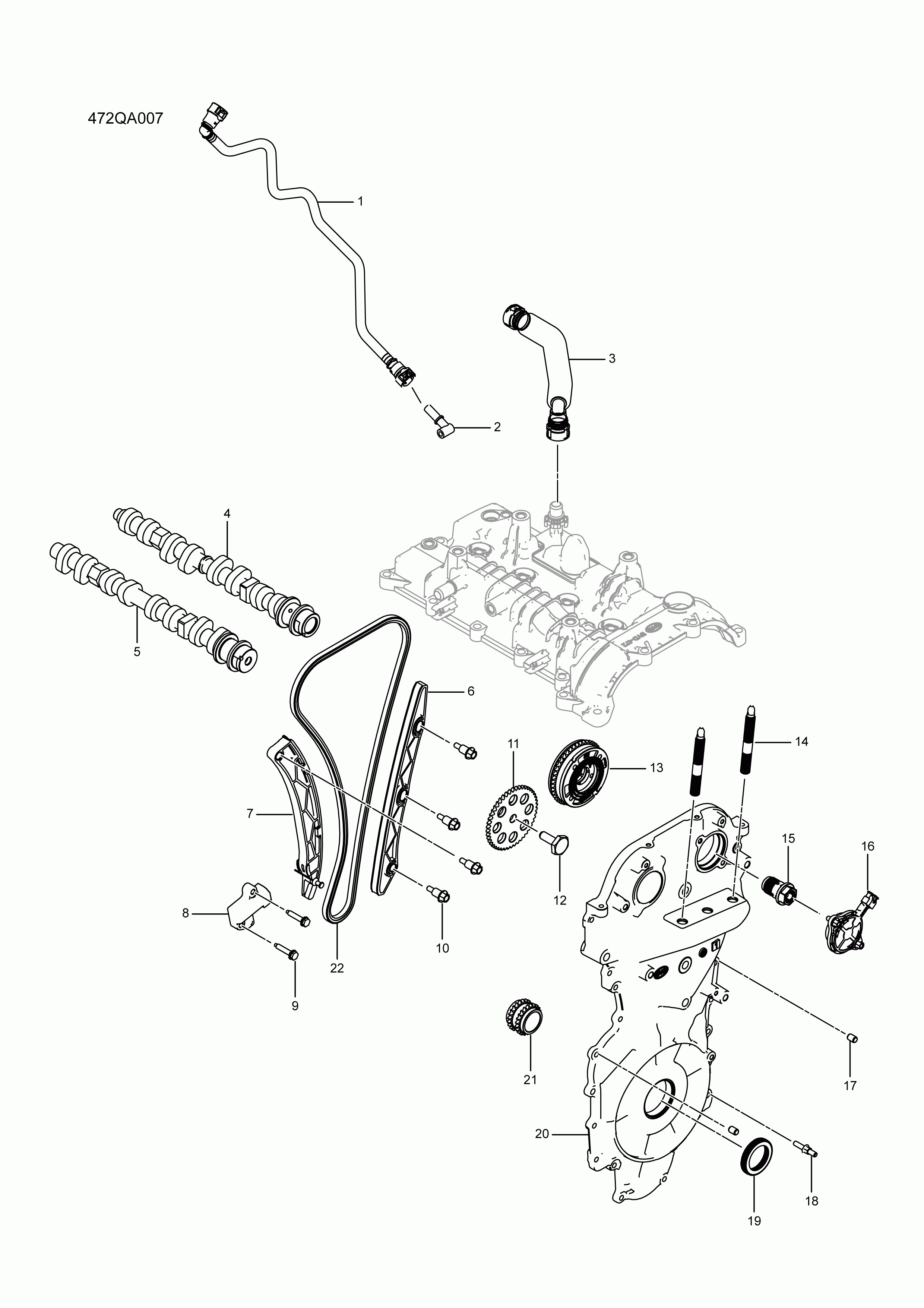 472QA007 timing mechanism