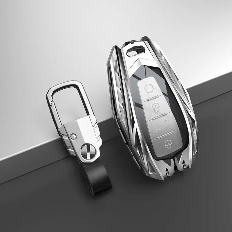 For GEELY Monjaro Manjaro Xingyue L KX11 2022 2023 Mecha-style Keycase Waterproof Scratch and Abrasion Resistant Car Accessories