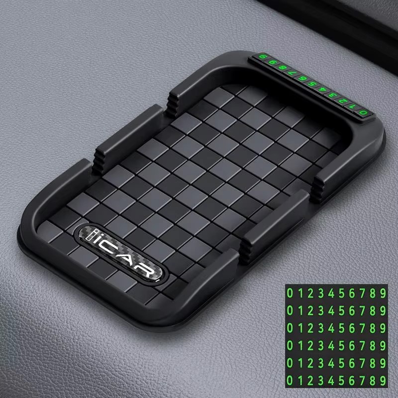 For Jaecoo J6 Chery Icar 03 Anti Slip Pad Phone Stand Automotive Parts Modification