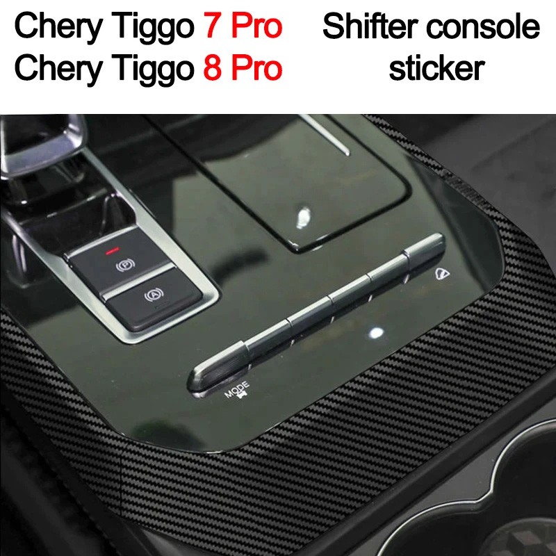 Chery Tiggo 7 Pro 2020 2023 Gear Frame Decoration Protective Sticker Automobiles Interior Stickers Accesorios Para Auto