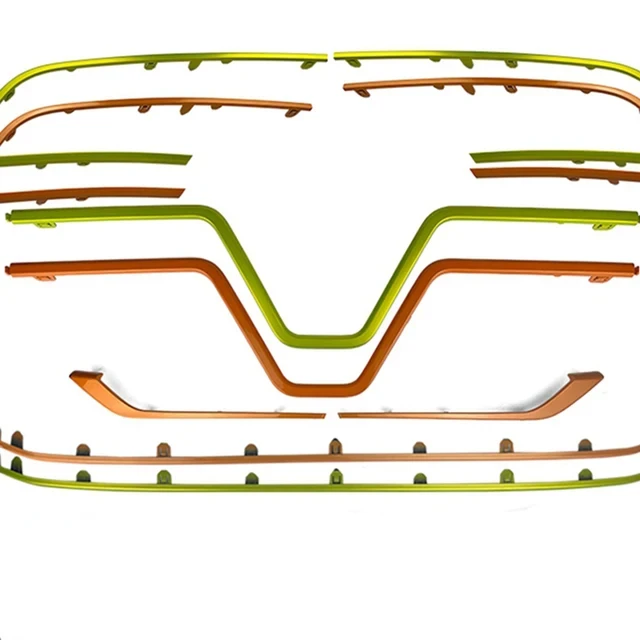 Changan UNI-T UNIT 2022 2023 Sports style front and rear bumper decorative brigh Automobiles Parts accesorios