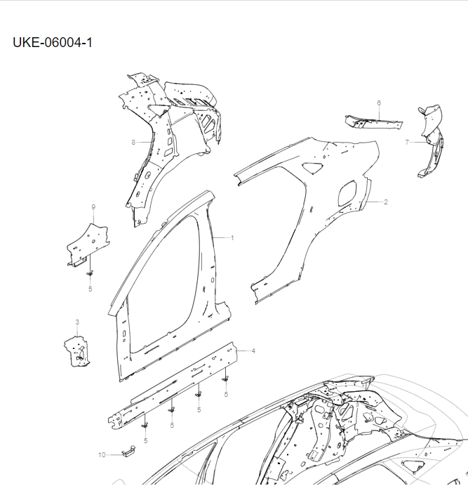 UKEA-06004-1 Side Panel Disassembly