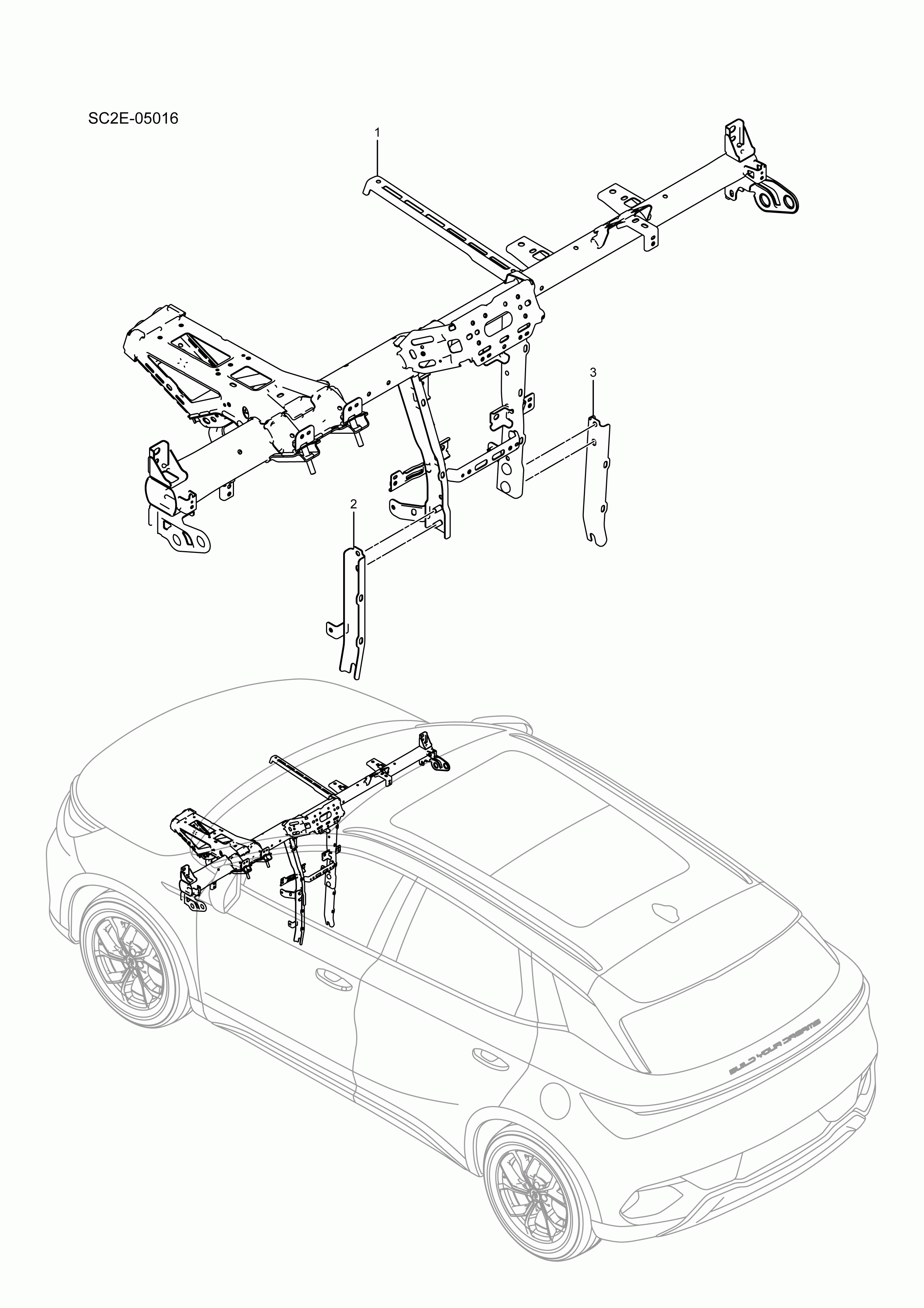 SC2E-05016 Tube Beam