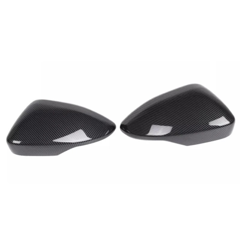 Chang An Unik Uni k 2021-2023 Silver Carbon Color Car Rearview Mirror Covers Side Wing Mirror Caps Rain eyebrows