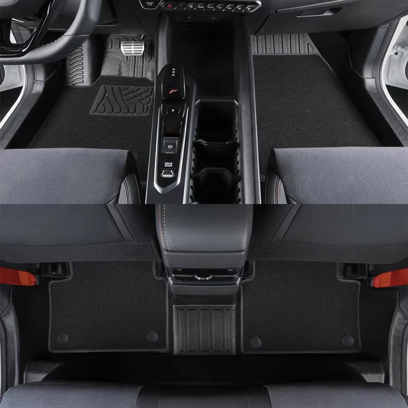 For Geely Coolray 2019-2024 Binyue Full Surround TPE Foot Pads Supporting Blankets Universal for All Seasons Car Accessories