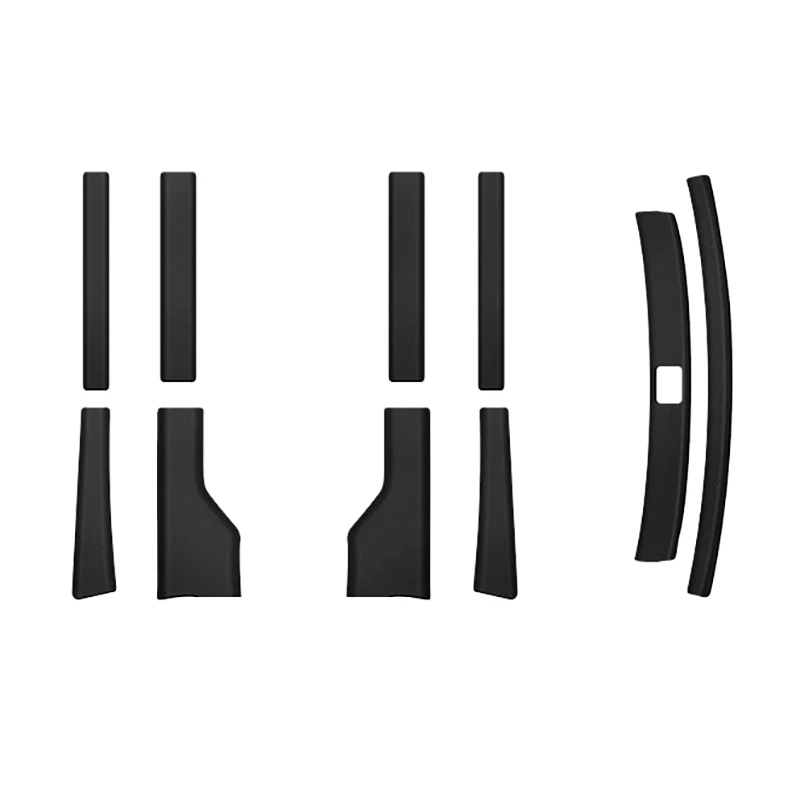 Changan CS75 Plus 2020-2022 Car Scuff Plate Stickers Door Protection Anti-scratch Leather Decorative Accessories