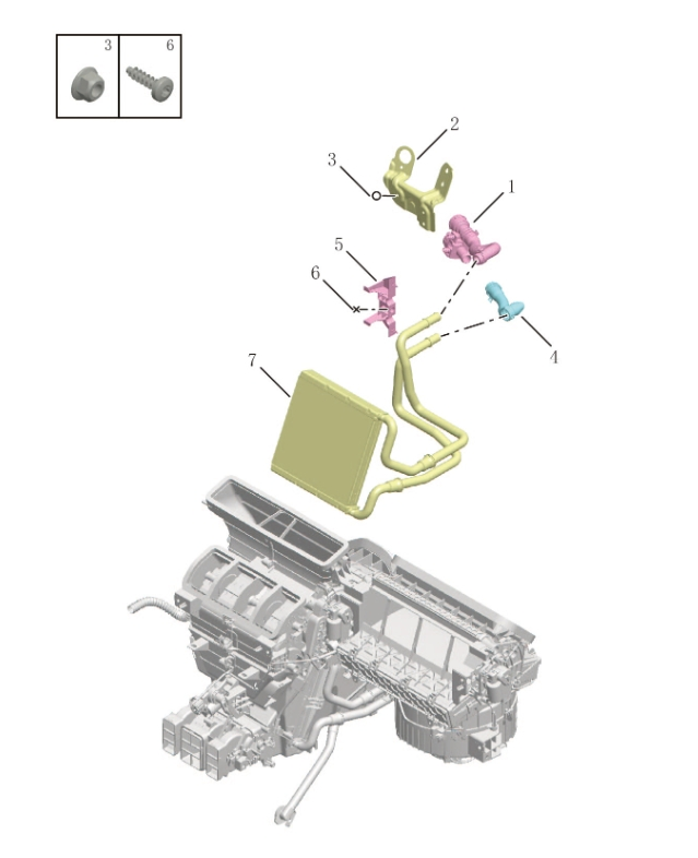 Warm air heat exchanger8017