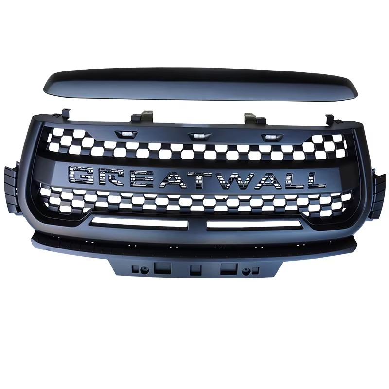 Great Wall Poer Gwm Poer 2020 2023 Middle grille Black Warrior modification