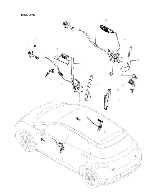 EM2E-06012 Front Door Accessories