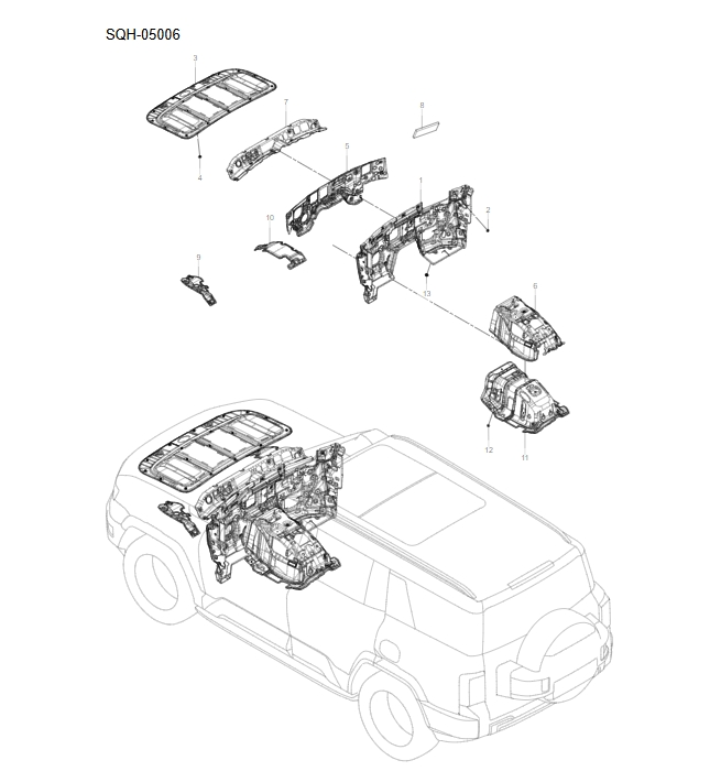 SQH-05006 thermal insulation layer