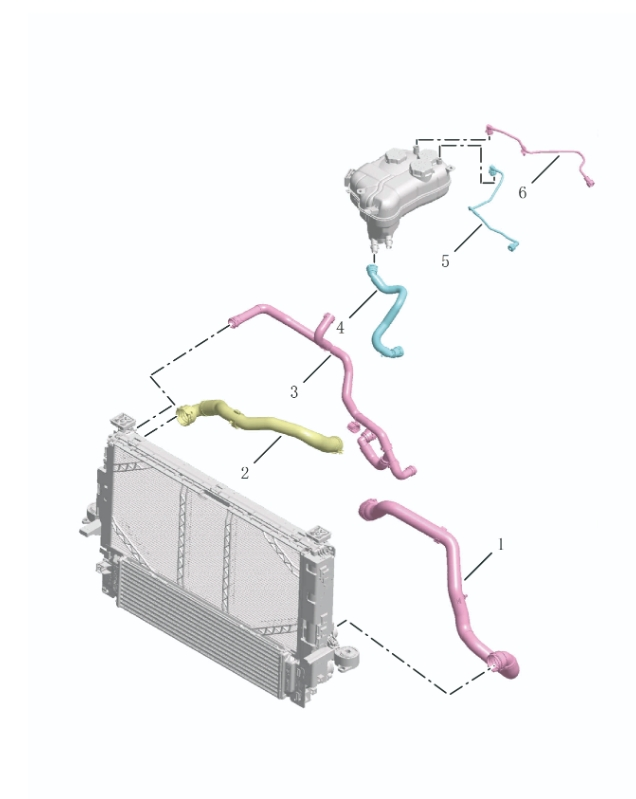 Cooling pipeline2074-15
