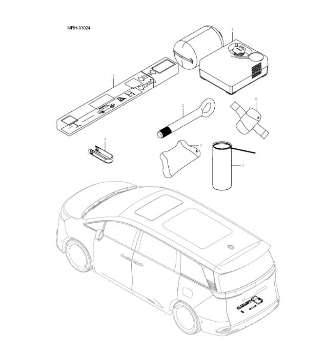 MREH-03024 Onboard Tools