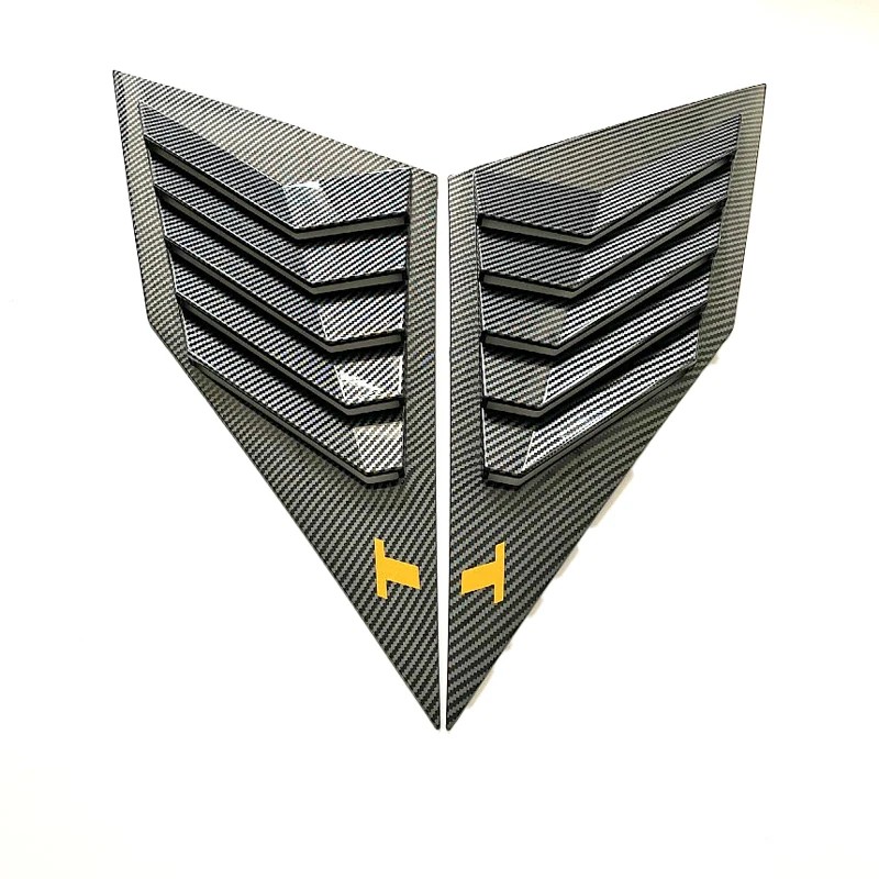 ChangAn Uni-T UniT 2020-2023 Rear Quarter Window Cover Carbon Fiber Look Decorative Automobiles Parts Accesorios Para Auto