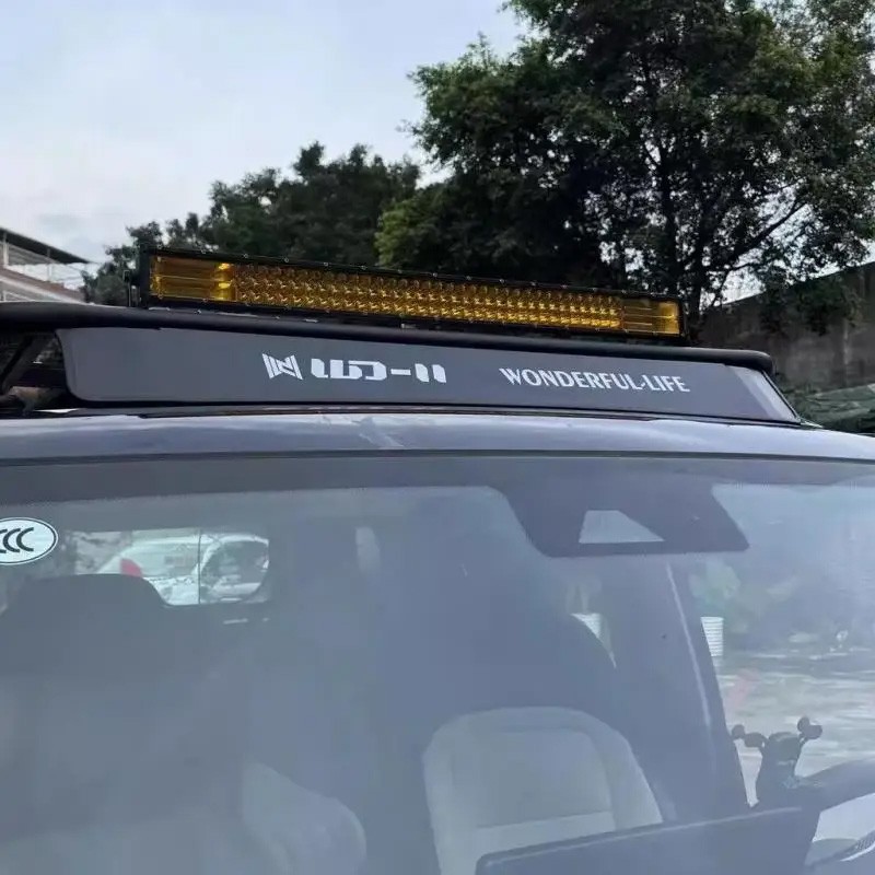 For Jaecoo J6 Chery Icar 03 EV 2024 2025 Roof Platform Metal Spoiler Automotive Parts Automotive Modification Parts