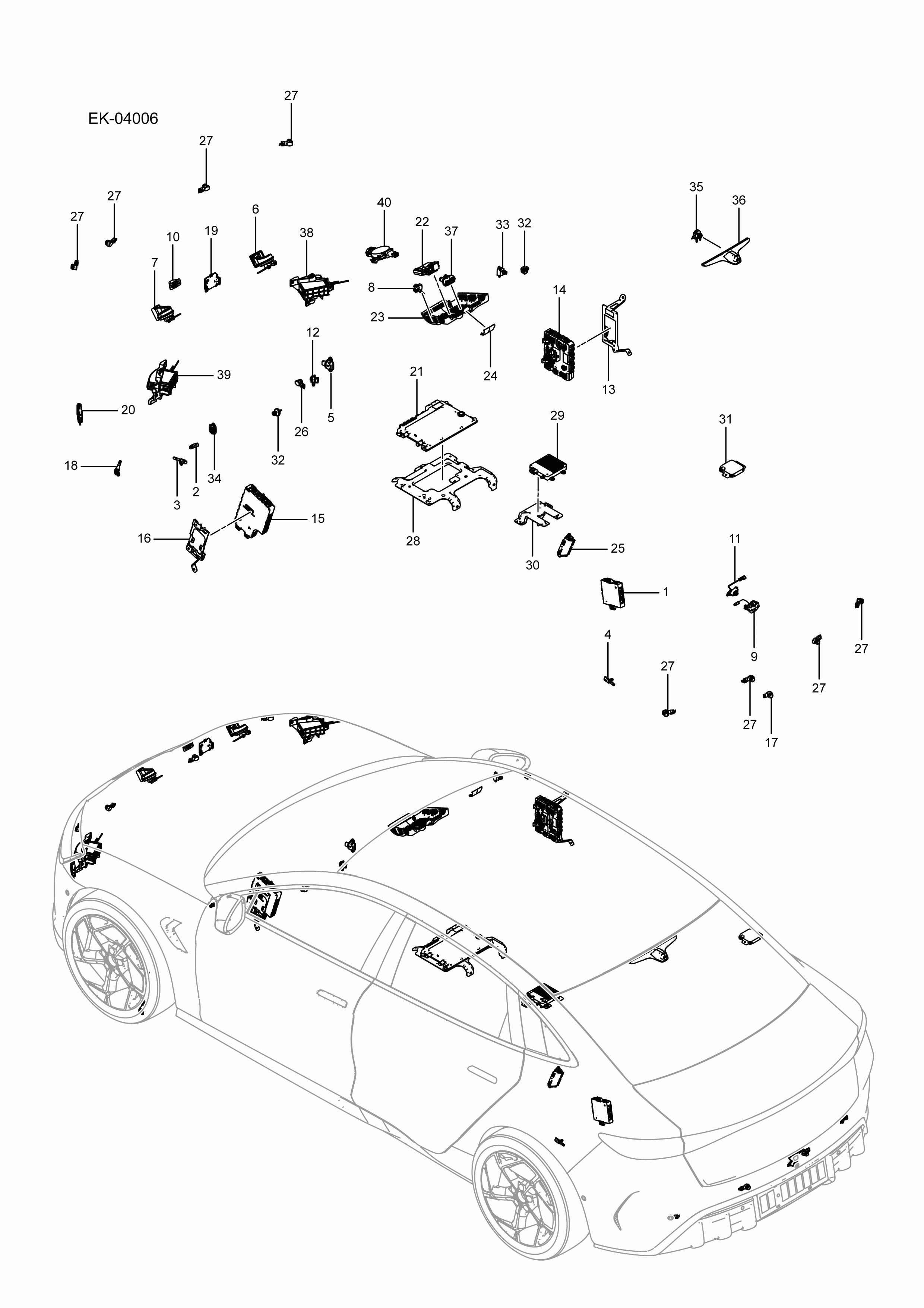 EK-04006 Parking Assistance System