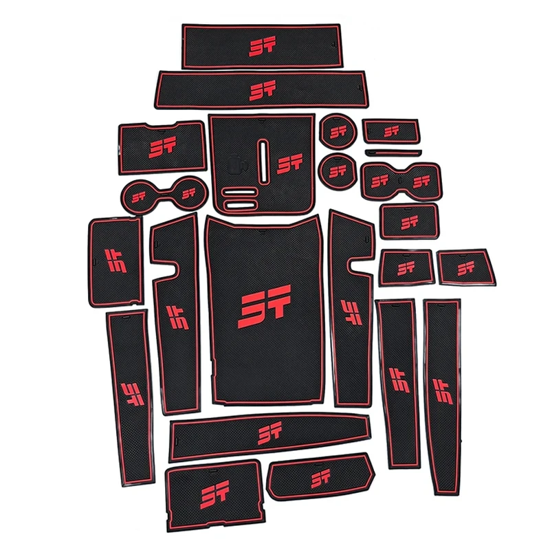 Chery Jetour Traveller T2 Leather Door Slot Pad Door Slot Cushion Auto Interior Accessories Pad Doors Automobiles Parts