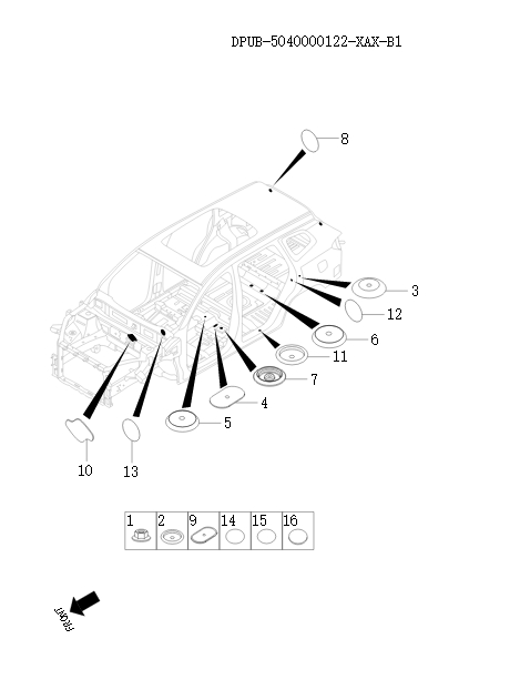 Blocking system     10