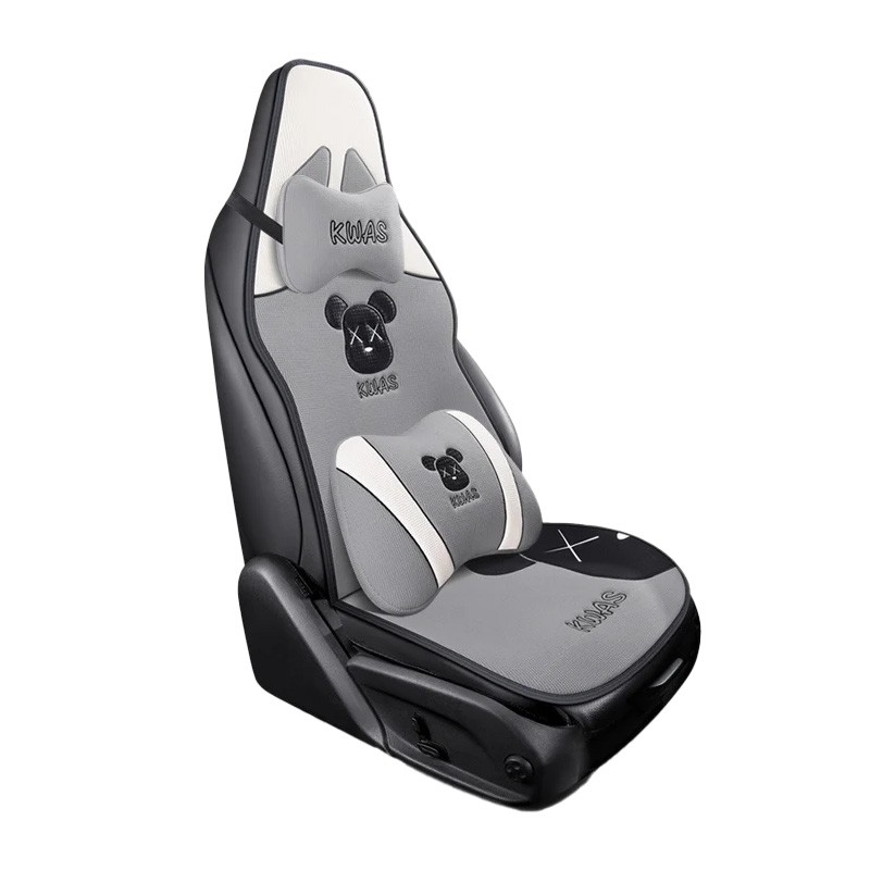 Changan Cs55 Plus Car Seat Cushion Ultra-Thin Small Waist Saddle Cushion Seat Cover, Waffle Breathable Car Accessories