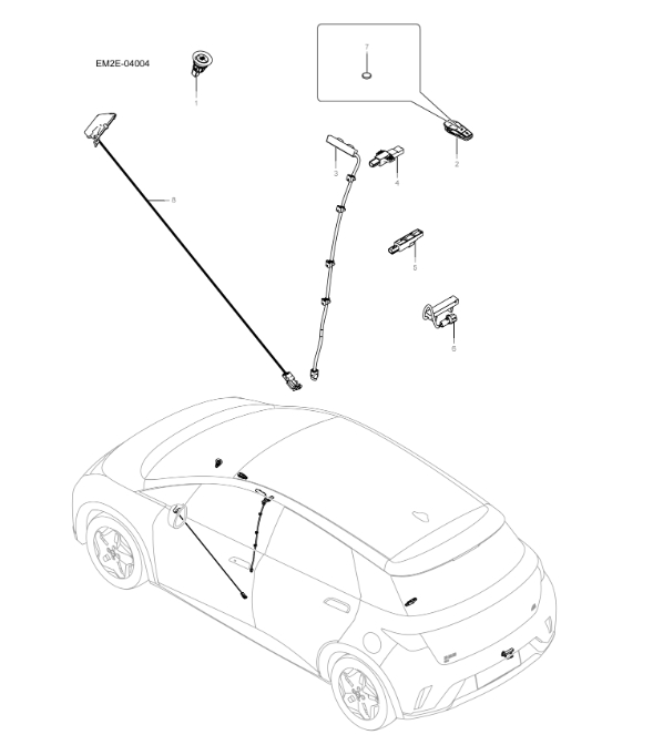 EM2E-04004 Smart Key System