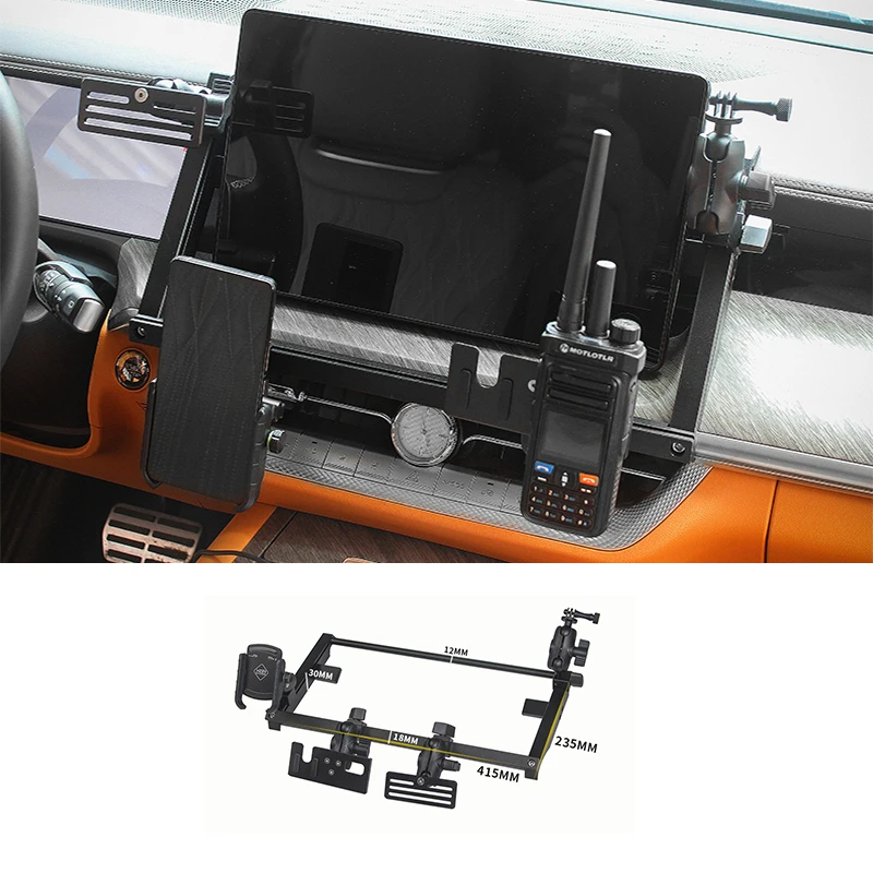 For Great Wall GWM TANK 500 Tank 500 2023 2024 2025 Multifunctional Center Console Bracket Interior Modification Accessories