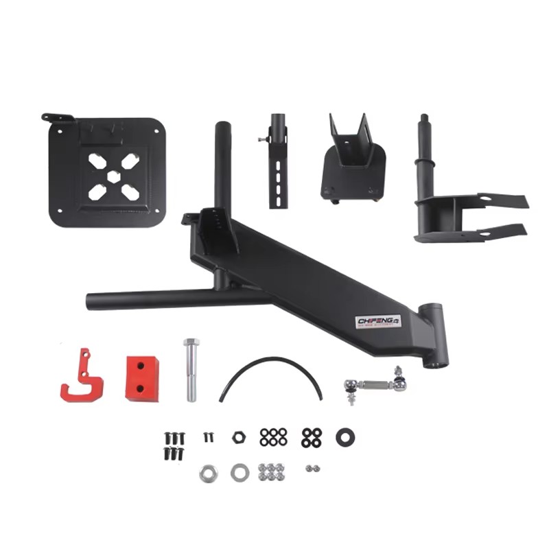 For Baic BJ40 Plus Ickx K2 2021-2022 Linkage Spare Tire Bracket Reinforcement Large Spare Tire Tailgate Bracket Body Kit Kits