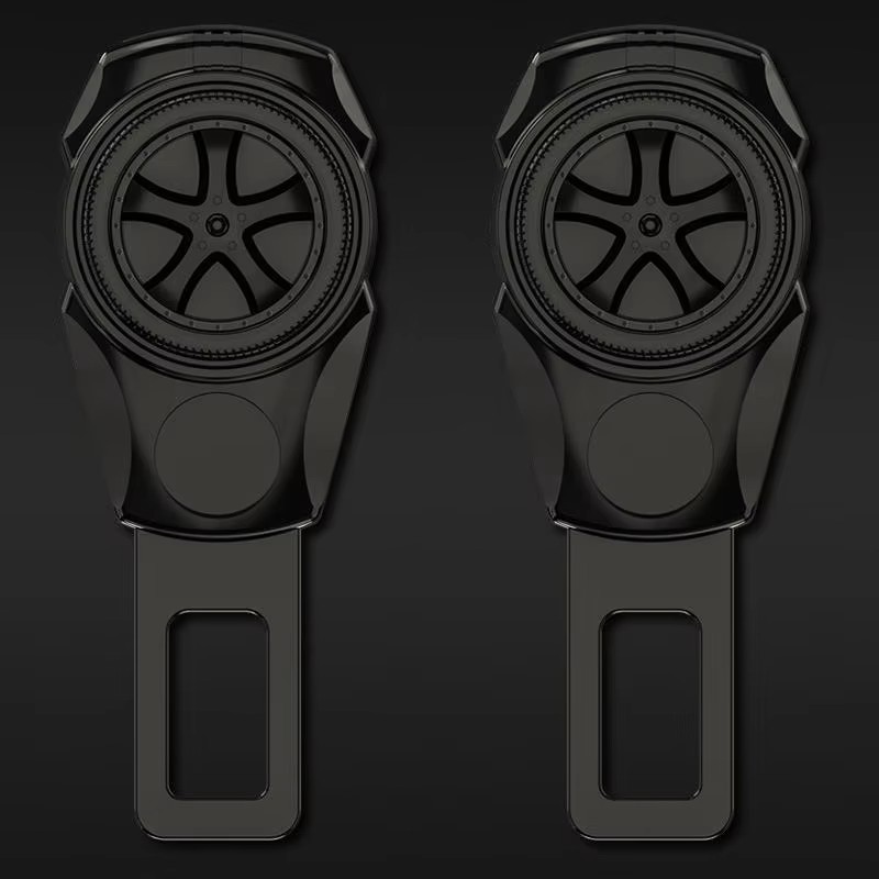 For GEELY Monjaro Manjaro Xingyue L KX11 Seat Belt Extend Metal Buckle Seat Joint Tire Gyroscope Design Ornament Car Accessories
