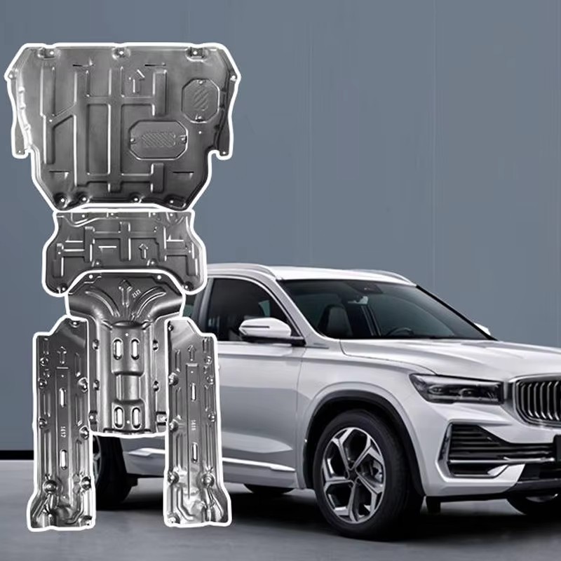 For GEELY Monjaro Manjaro Xingyue L KX11 2022 2023 4WD Engine Lower Guard Plate Original Factory ChassisGuard Plate 6-piece Set