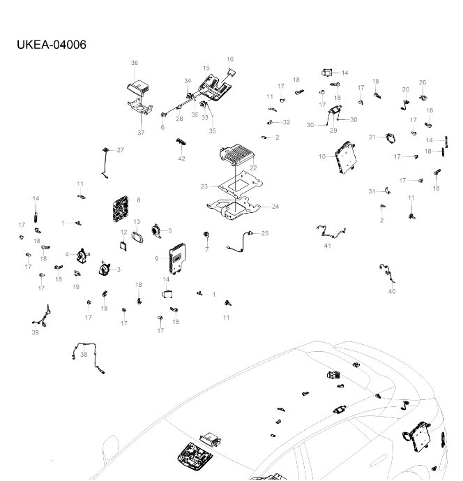 UKEA-04006 Parking Assist System