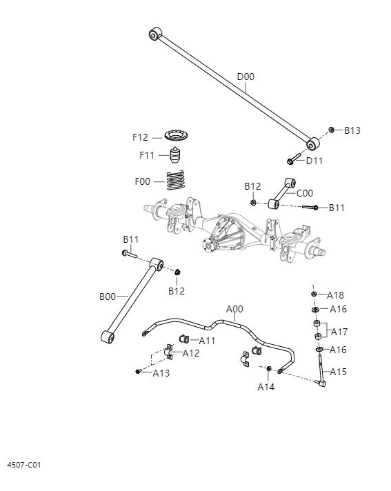REAR SUSPENSION4507