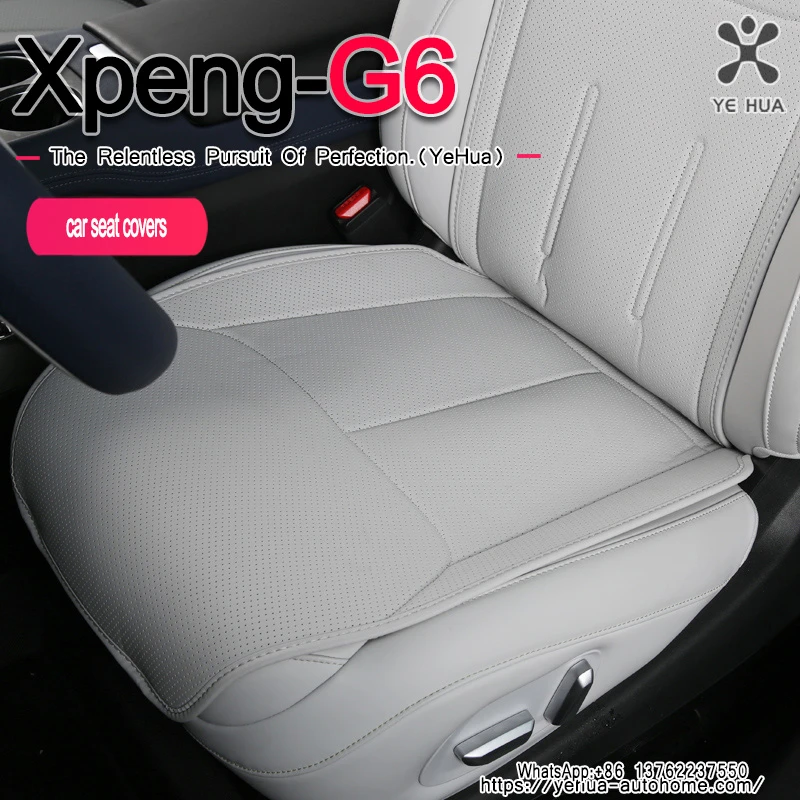 Car Seat Covers Cushion For Xpeng G6 2022-2025 Four Seasons Breathable Back Cushion Durable Protective Pad Interior Accessories