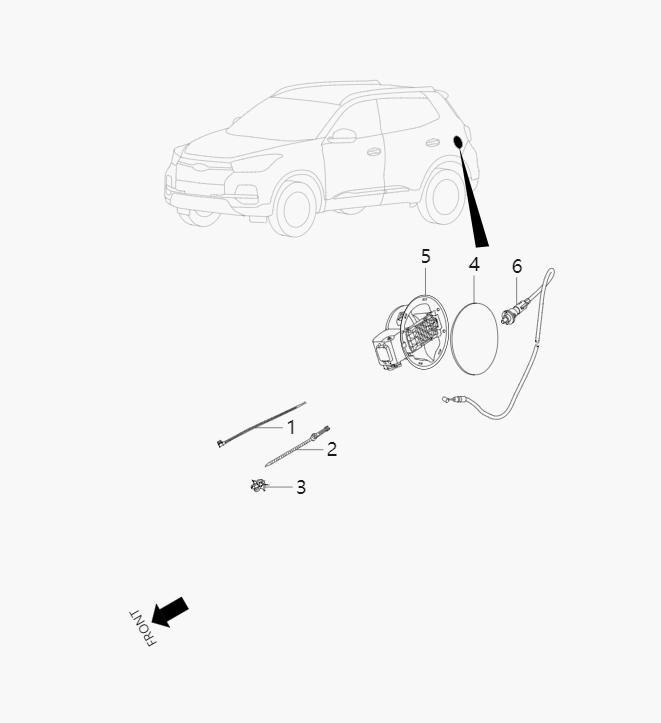 Fuel cap system8-3