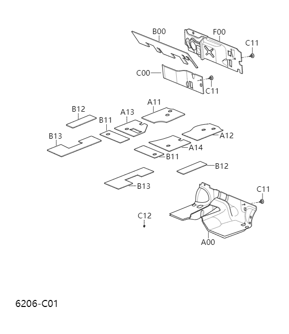 Floor insulation board6206