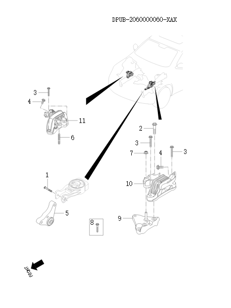 powertrain mounting system   16