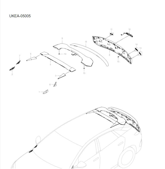 UKEA-05005 exterior decoration