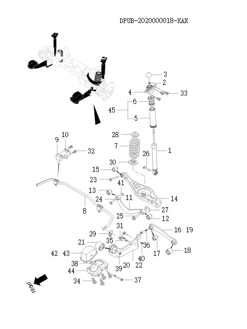 Rear suspension system   84